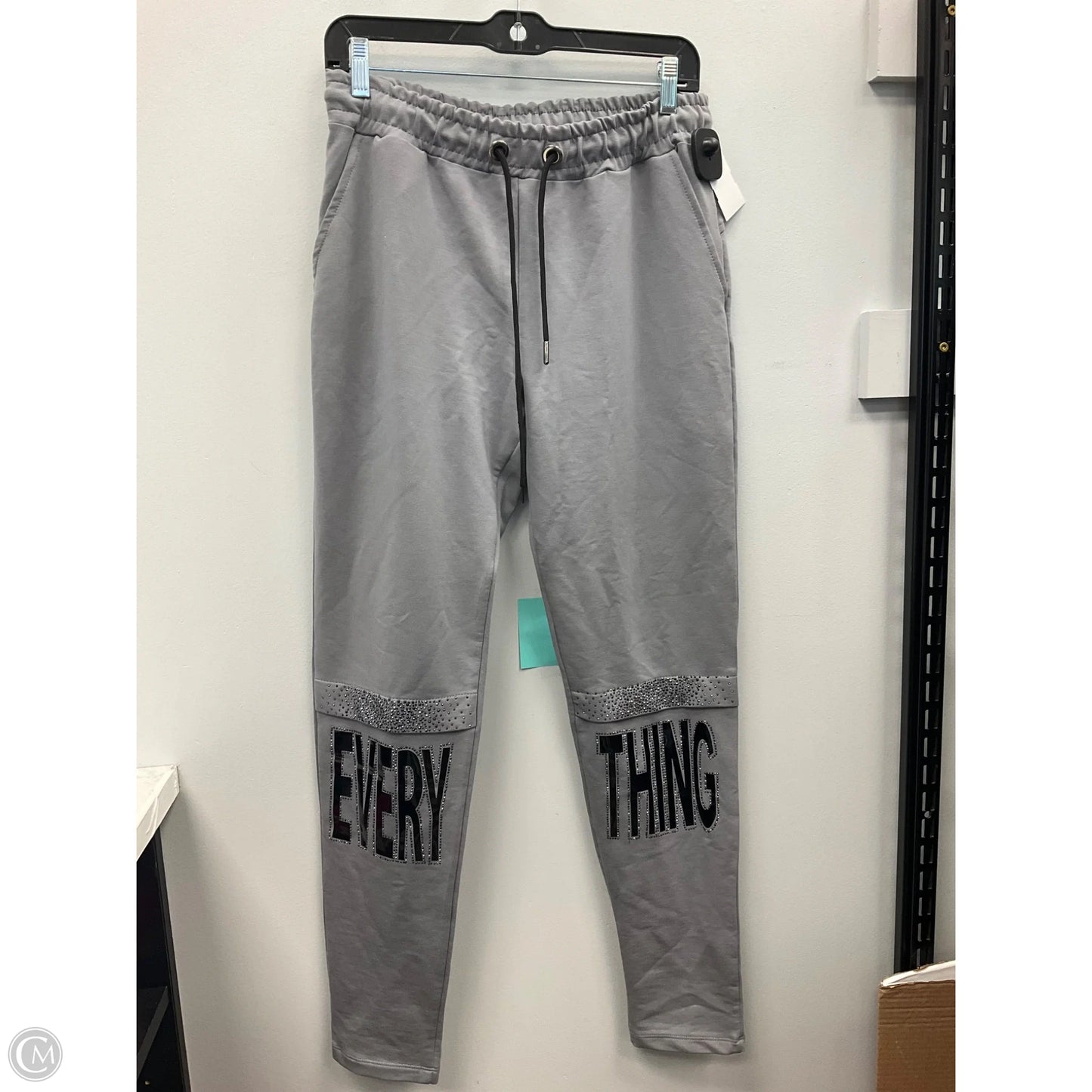 Athletic Pants By Clothes Mentor In Grey, Size: M