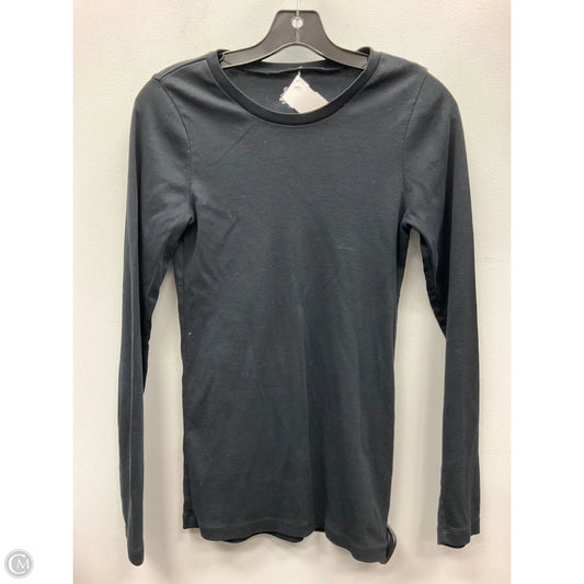 Top Long Sleeve Basic By J. Crew In Black, Size: M