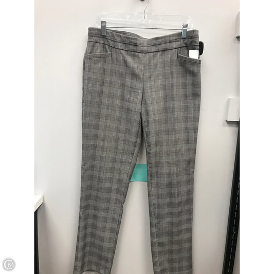 Pants Other By Apt 9 In Plaid Pattern, Size: 12p