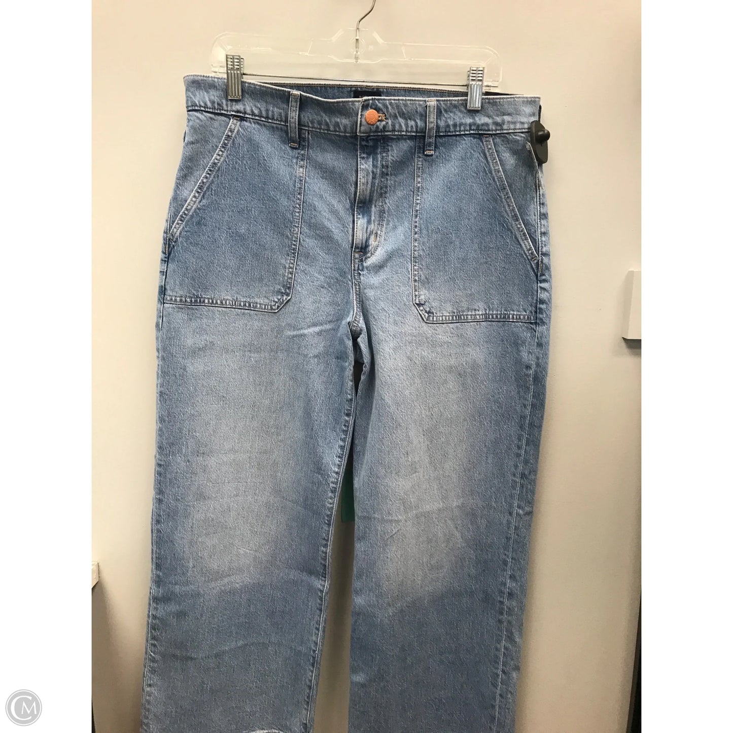 Jeans Wide Leg By J. Crew In Blue, Size: 10