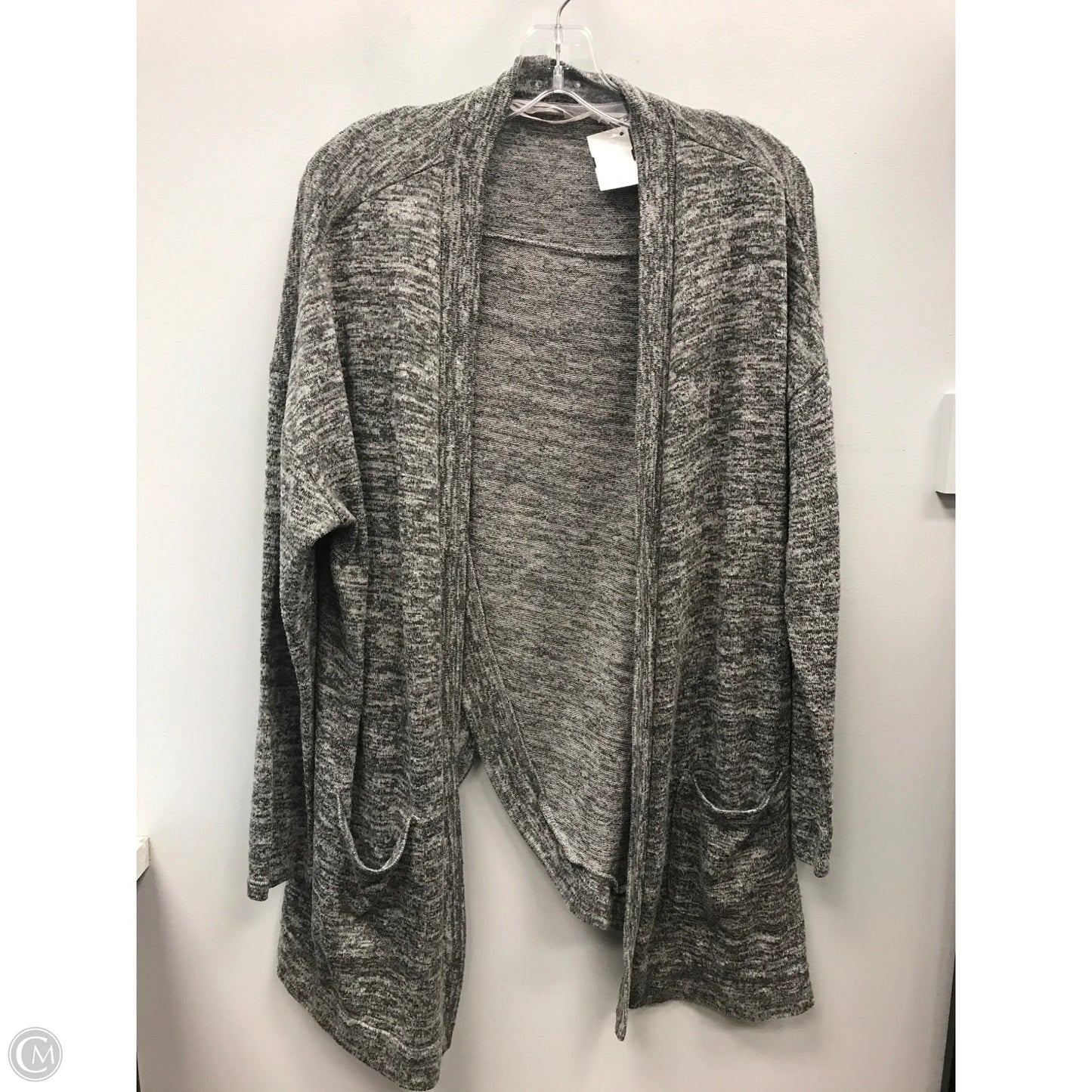 Cardigan By Harmony Balance In Grey, Size: L