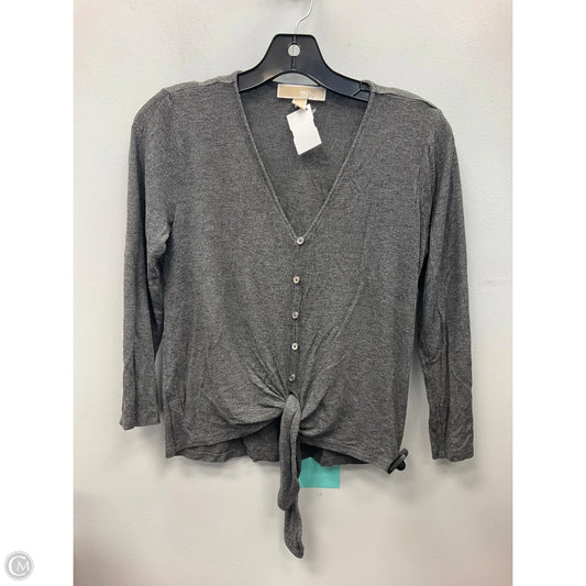 Top Long Sleeve By Michael By Michael Kors In Grey, Size: S