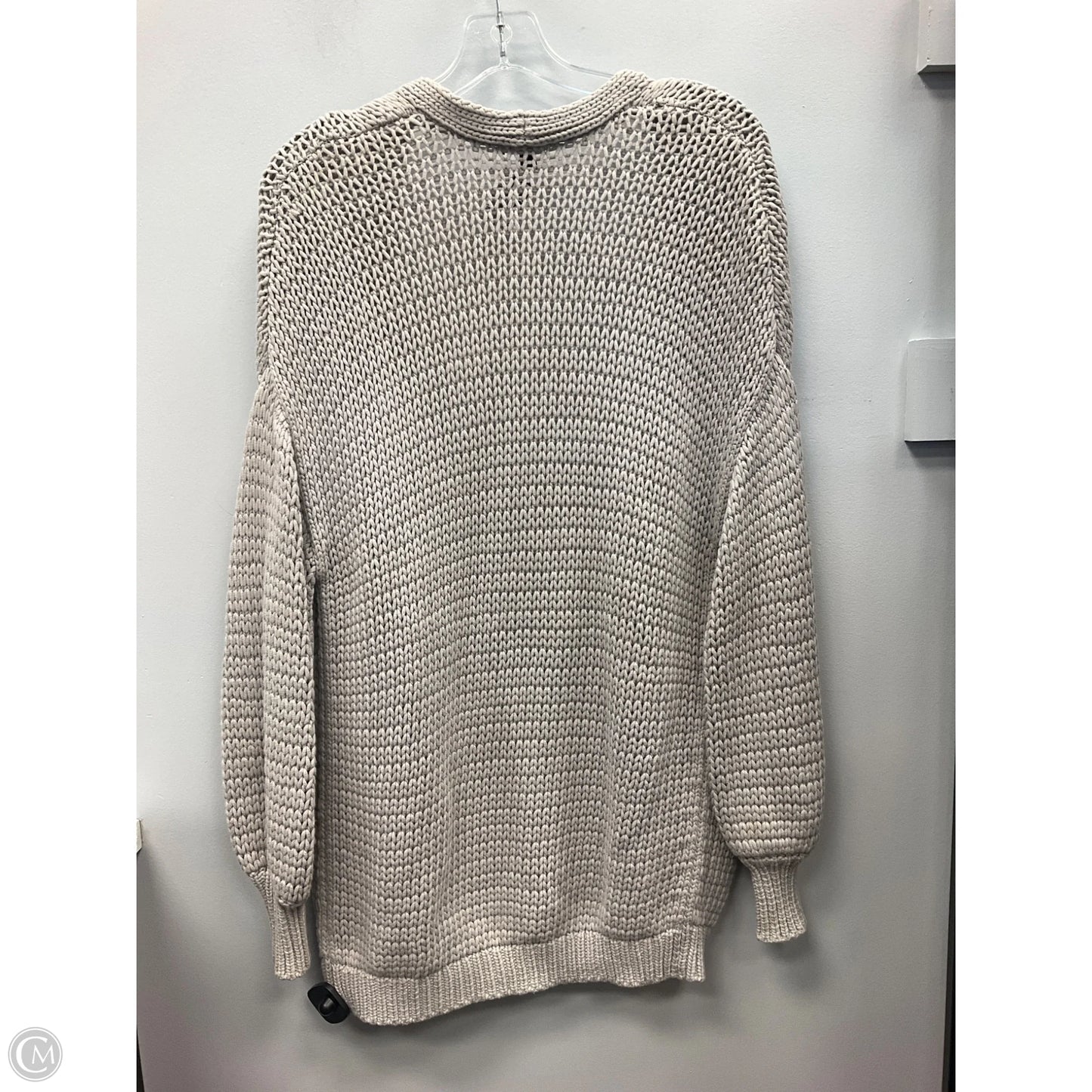 Sweater Cardigan By Express In Grey, Size: Xs