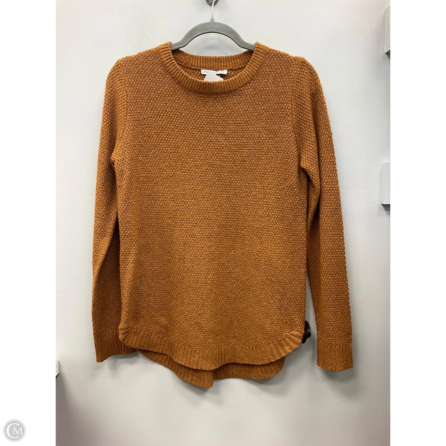 Sweater By Pink Clover In Orange, Size: S