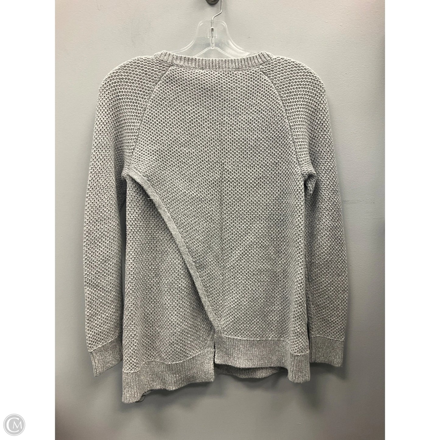 Sweater By Loft In Grey, Size: Xxsp