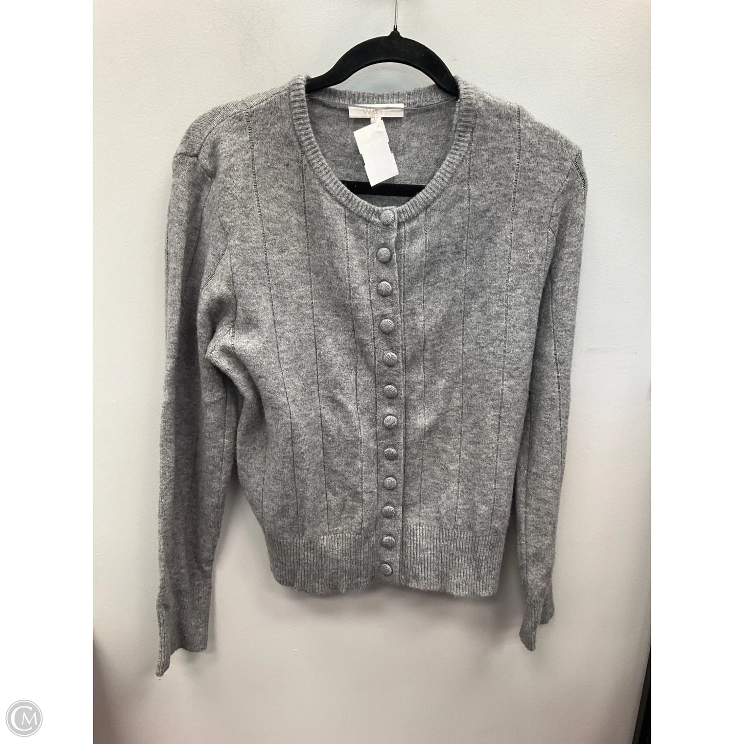 Sweater Cardigan By Wayf In Grey, Size: M