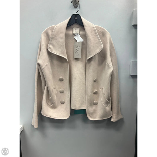 Sweater Cardigan By Sioni In Tan, Size: S