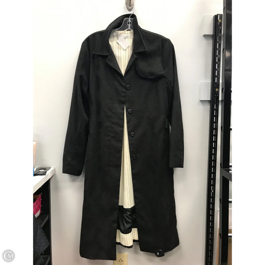 Coat Peacoat By Poleci In Black, Size: 12