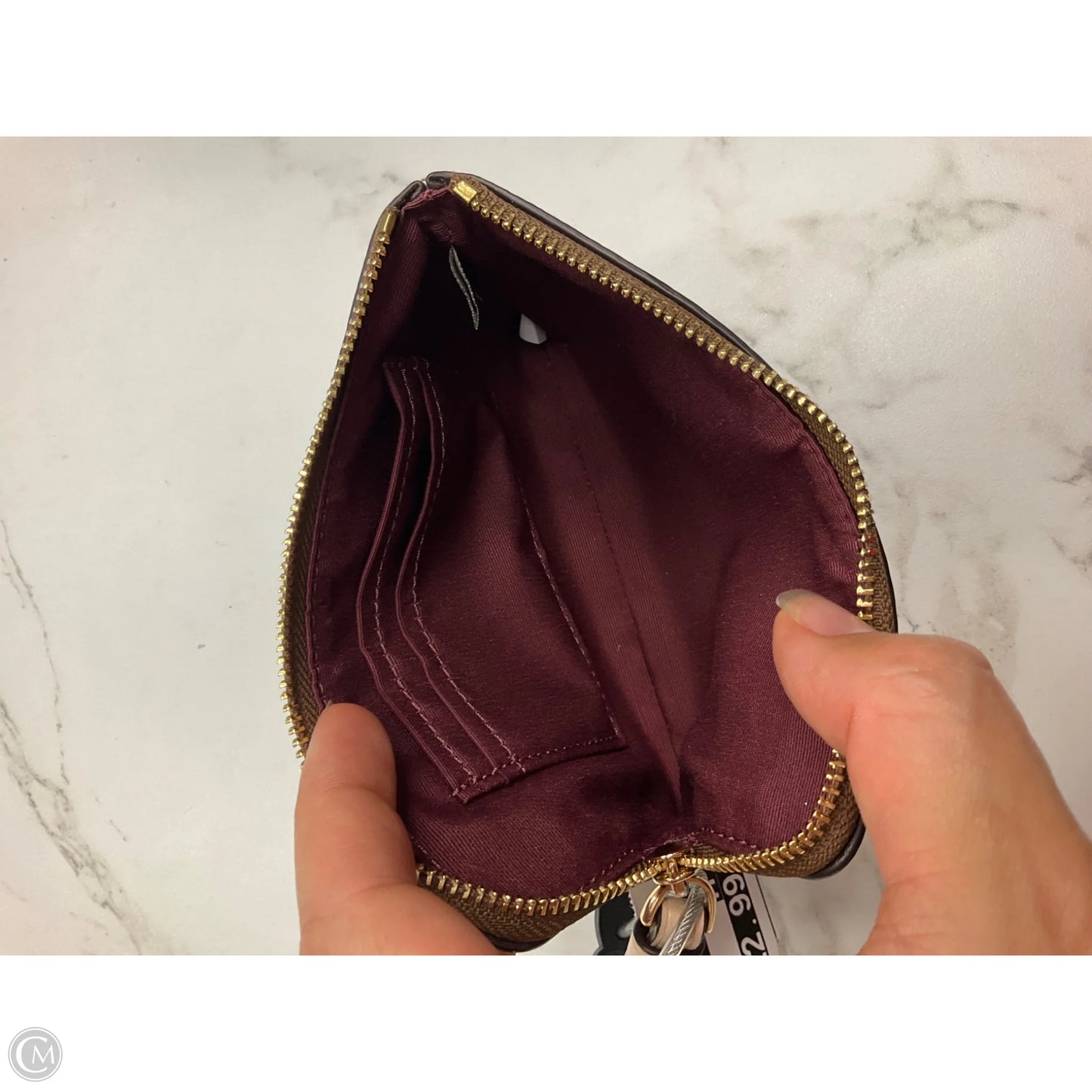 Wristlet Designer By Coach, Size: Small