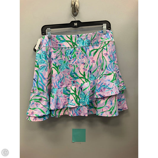Skort Designer By Lilly Pulitzer In Multi-colored, Size: Xl