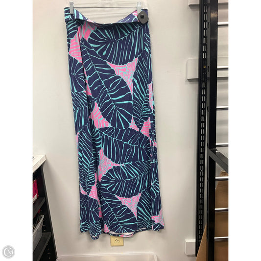 Skirt Designer By Lilly Pulitzer In Blue & Pink, Size: L
