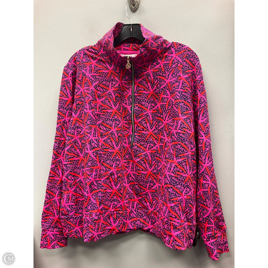 Sweatshirt Designer By Lilly Pulitzer In Pink, Size: Xl