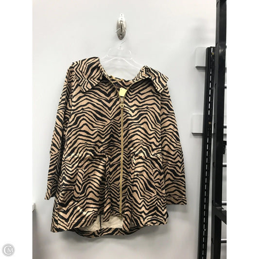 Jacket Other By Dana Buchman In Animal Print, Size: Xl
