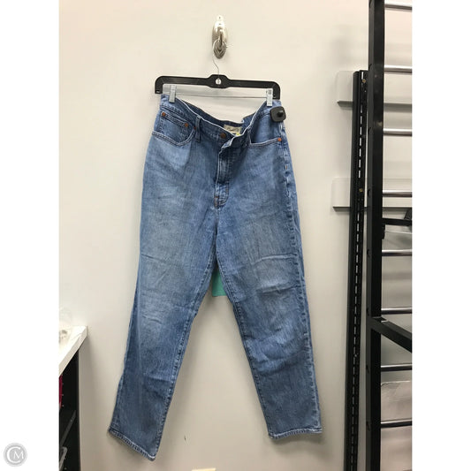 Jeans Straight By Madewell In Blue, Size: 10