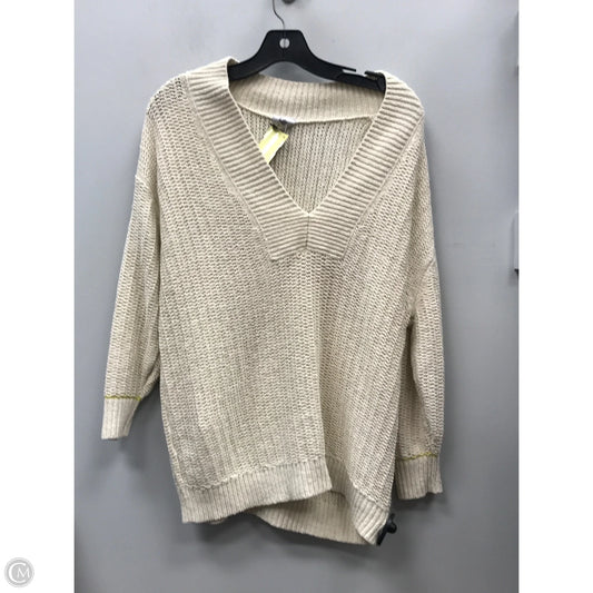 Sweater By Cabi In Cream, Size: M