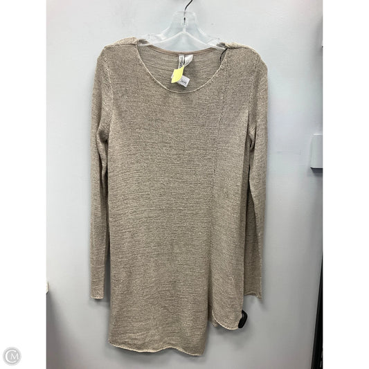 Top Long Sleeve By Divided In Tan, Size: S