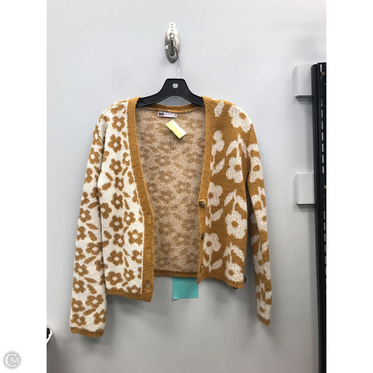 Sweater Cardigan By So In Gold, Size: Xs