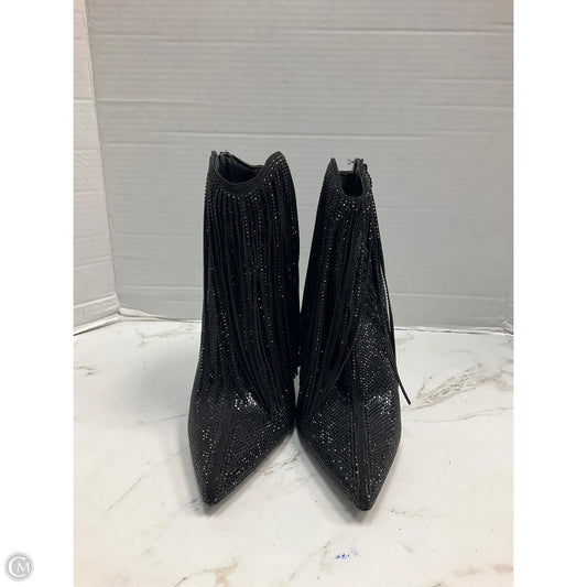 Boots Ankle Heels By Inc In White, Size: 6.5