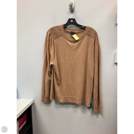 Sweater By Talbots In Tan, Size: Xl