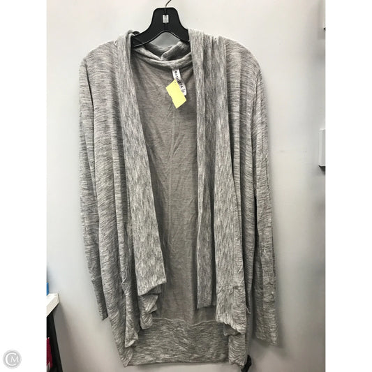 Sweater Cardigan By Athleta In Grey, Size: L