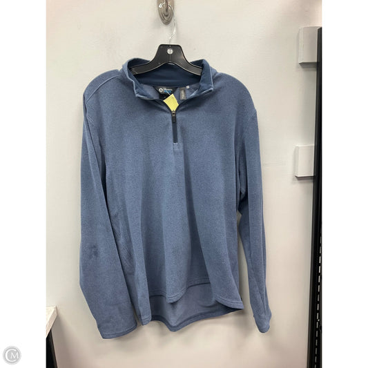 Jacket Fleece By Mondetta In Blue, Size: M