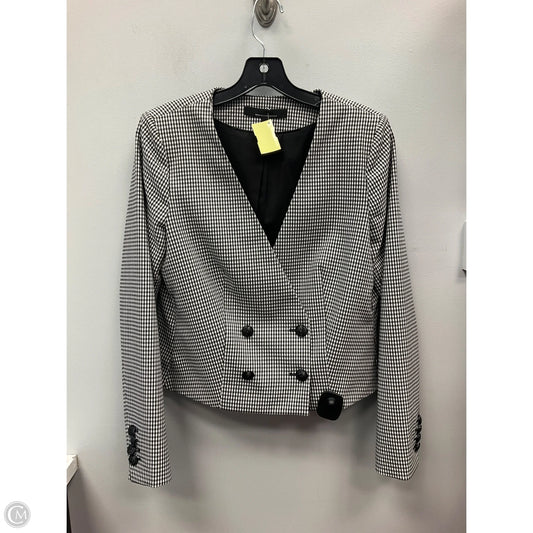 Blazer By White House Black Market In Plaid Pattern, Size: 6