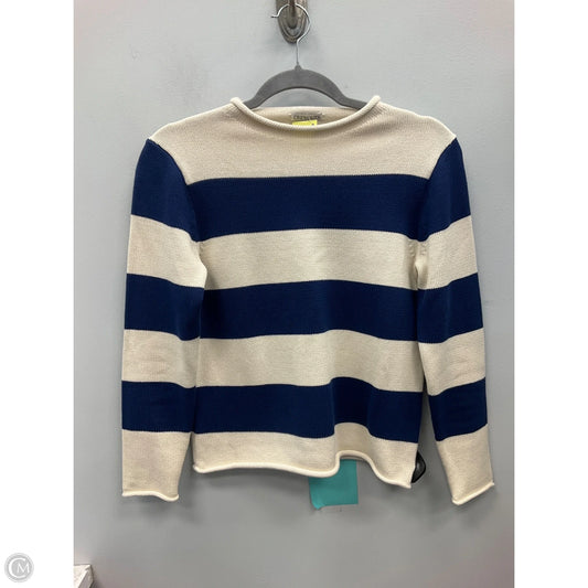 Sweater By J. Crew In Striped Pattern, Size: L