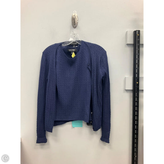 Sweater 2pc By Kasper In Blue, Size: S