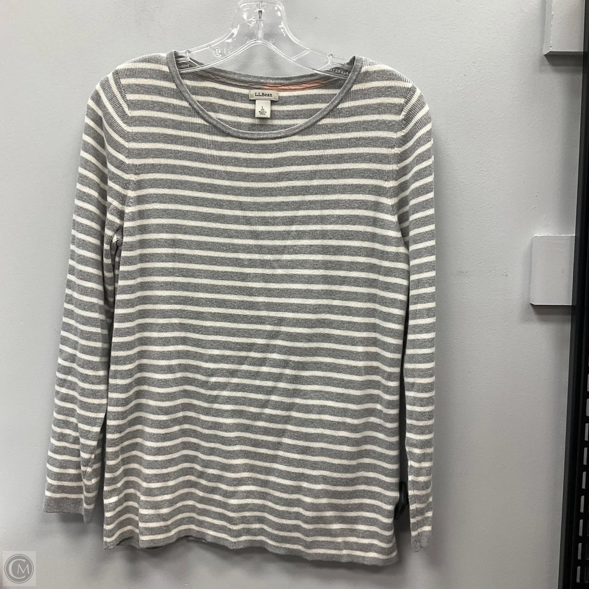 Sweater By L.l. Bean In Striped Pattern, Size: L