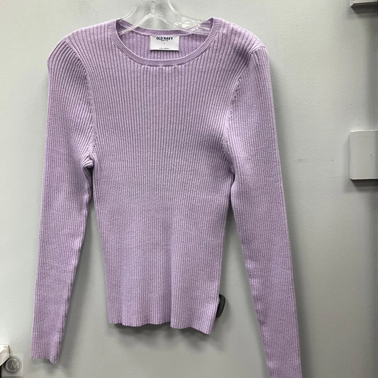 Sweater By Old Navy In Purple, Size: L