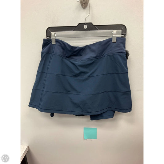 Athletic Skort By Lululemon In Nautical Print, Size: 10