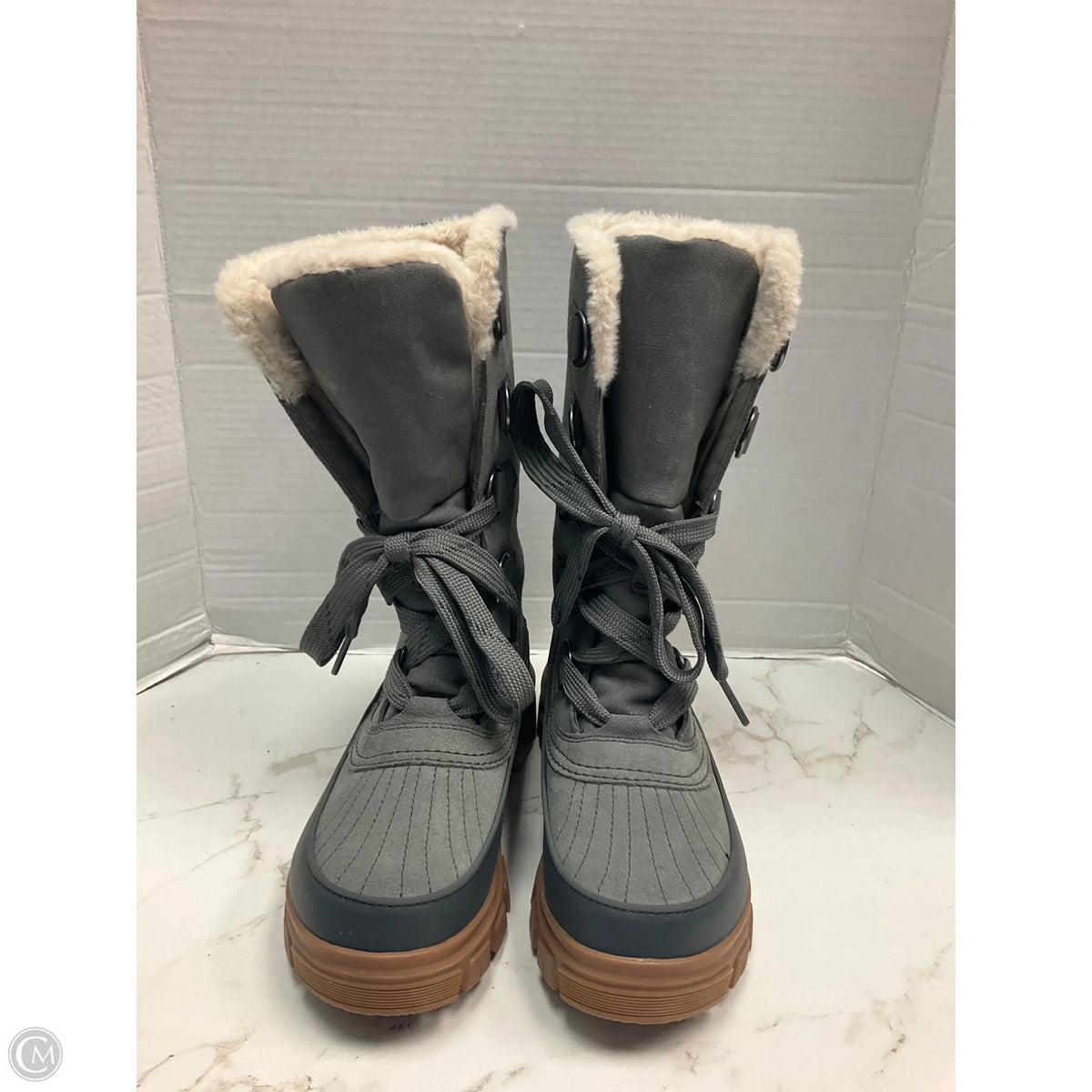 Boots Snow By Sorel In Grey, Size: 8.5