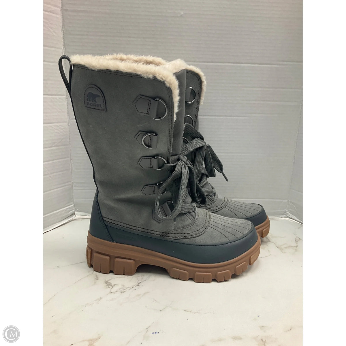 Boots Snow By Sorel In Grey, Size: 8.5