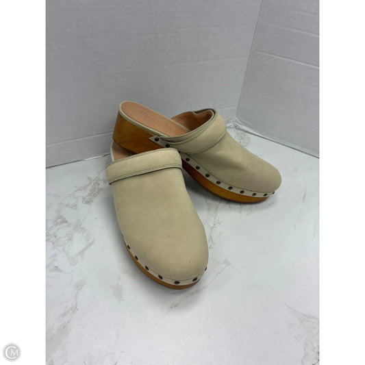 Shoes Heels Block By Madewell In Tan, Size: 8.5