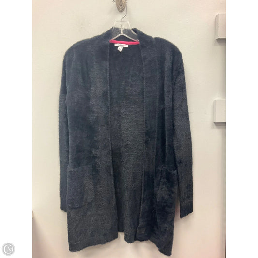 Sweater Cardigan By Isaac Mizrahi Live Qvc In Black, Size: Xxs
