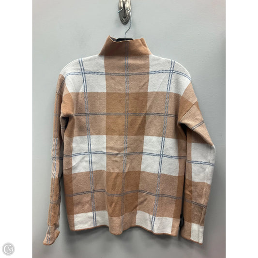 Sweater By Rachel Zoe In Checkered Pattern, Size: S