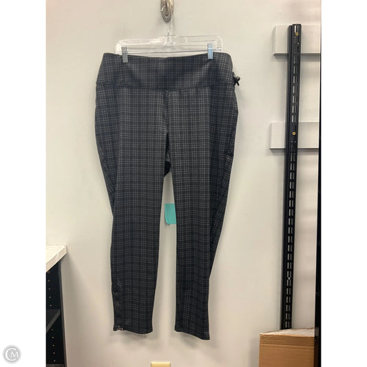 Pants Other By Apt 9 In Black & Grey, Size: Xl