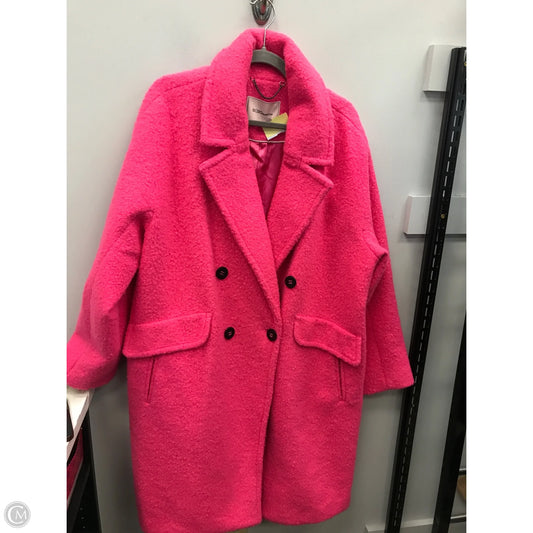 Coat Peacoat By Bcbgeneration In Pink, Size: Xxl
