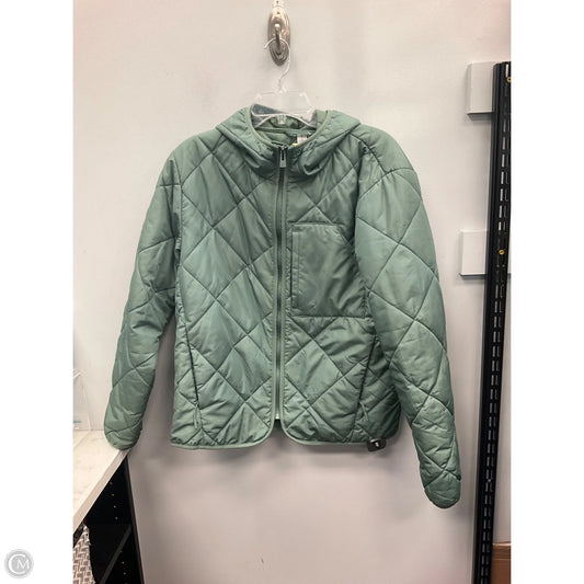 Jacket Puffer & Quilted By All In Motion In Green, Size: M