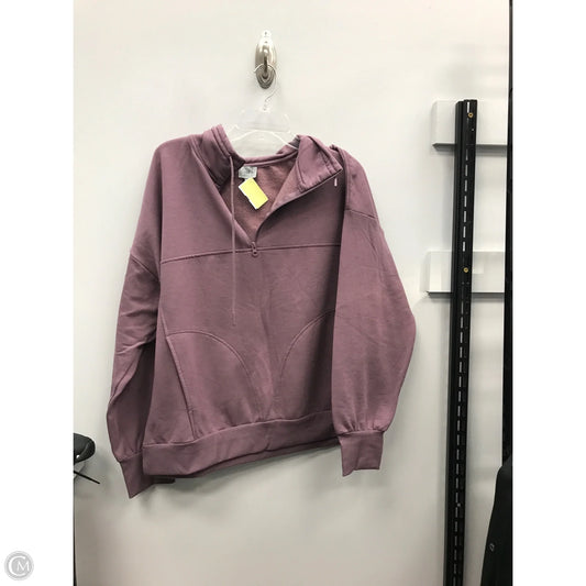 Sweatshirt Collar By Berkley Jensen In Purple, Size: Xxl