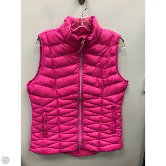 Vest Puffer & Quilted By Tangerine In Pink, Size: Xl