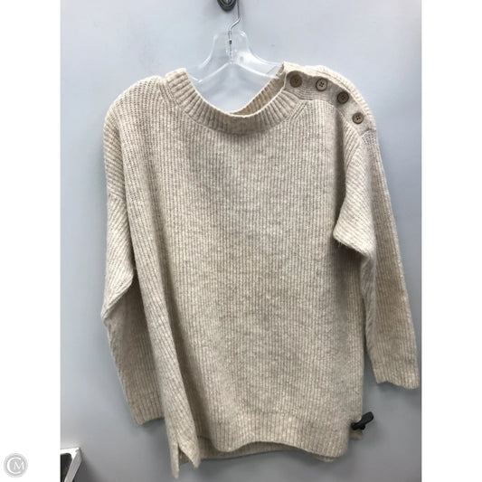 Sweater By Vince Camuto In Tan, Size: L