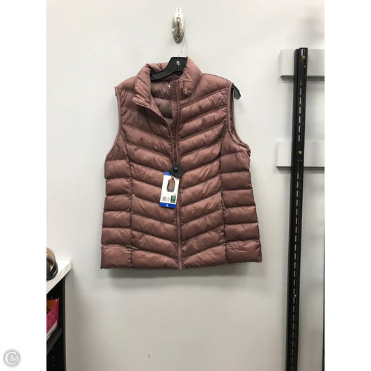 Vest Puffer & Quilted By 32 Degrees In Mauve, Size: L