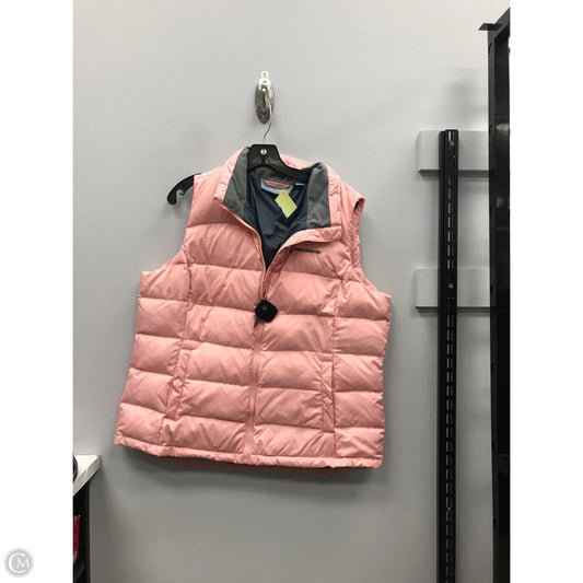 Vest Puffer & Quilted By Free Country In Pink, Size: Xl