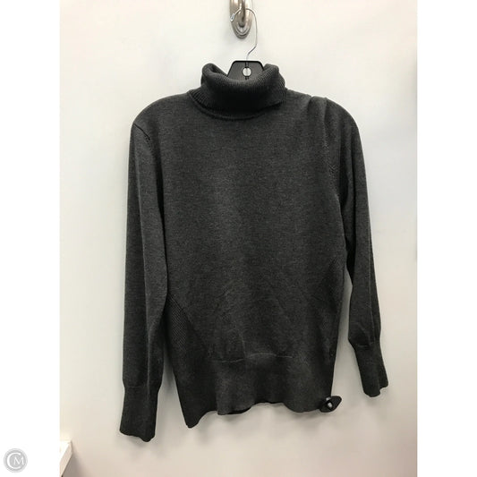 Top Long Sleeve By Spense In Grey, Size: L