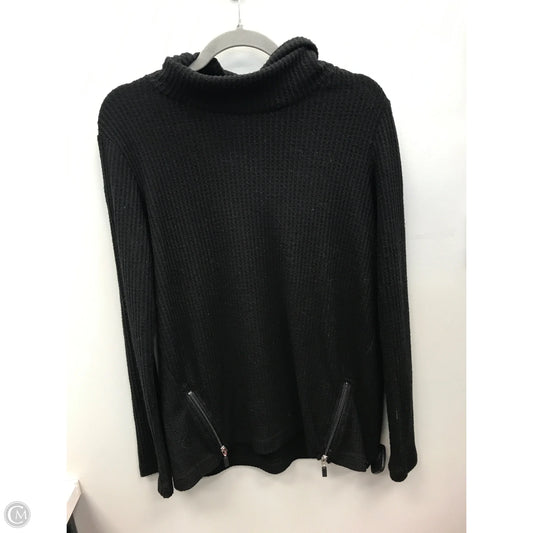 Top Long Sleeve By Jones New York In Black, Size: M