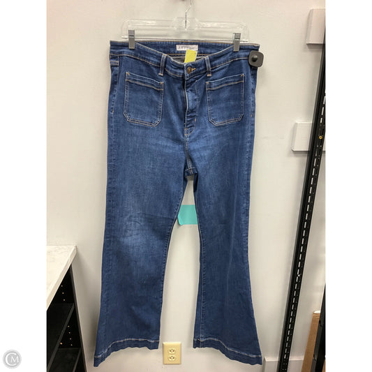 Jeans Boot Cut By Denim And Company In Blue, Size: 14