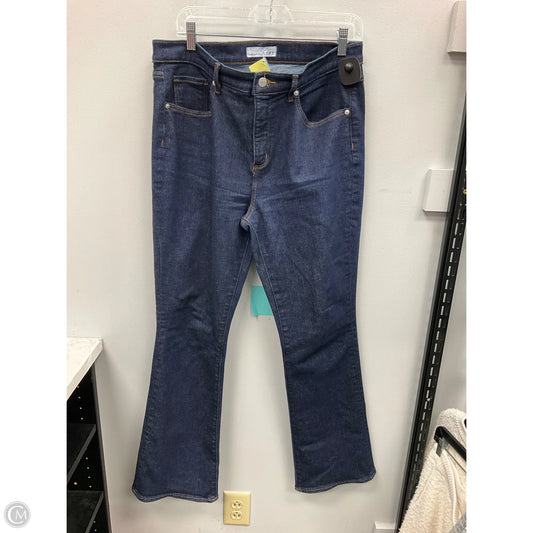 Jeans Boot Cut By Loft In Blue, Size: 12