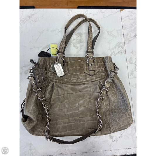 Handbag Designer By Coach, Size: Medium