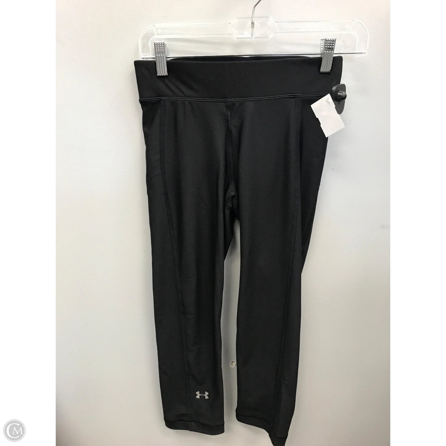 Athletic Leggings By Under Armour In Black, Size: S